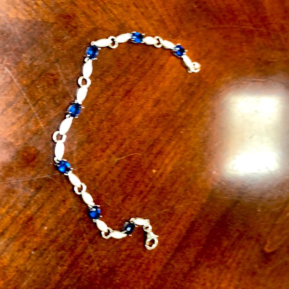 Saphire Gemstone Bracelet